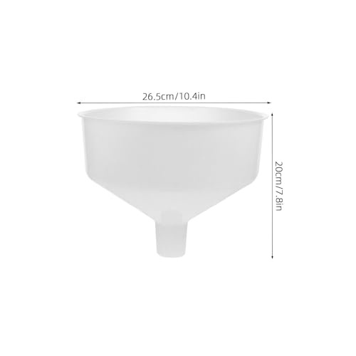 Embudo multiusos de gran tamaño ideal para transferir aceite y bebidas 2