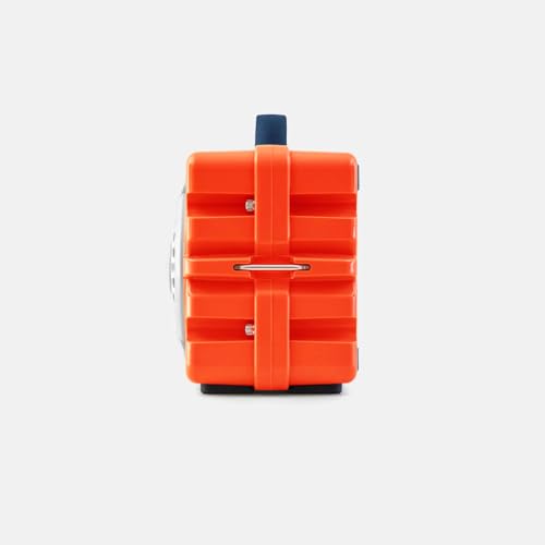 Image of Turtlebox Original Gen 3: Portable Outdoor Bluetooth Speaker - Ultra-Loud (120dB), Waterproof (IP67), Rugged, Impact-Resistant, 3-Day Battery | Party Mode: Unlimited Pairing Stereo, Orange /Navy