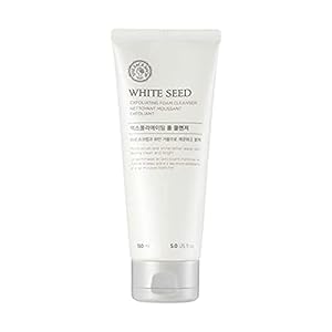 THE-FACE-SHOP-White-Seed-Exfoliating-Cleansing-Foam-507-fl-oz The Face Shop White Seed Exfoliating Cleansing Foam | Face Wash, Deep Clean, Complexion Brightening, Dead Skin Removal | Skin Texture & Clarity Improvement, Dullness Reducing, 5.07 Fl Oz