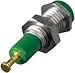 EMERSON CONNECTIVITY/JOHNSON 105-0204-200 TIP JACK, 5700V, 10A, GREEN (50 pieces)