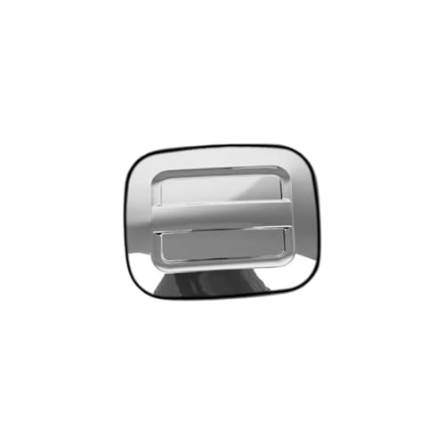 Couvercle de bouchon de réservoir de carburant pour Toyota Hilux Revo 2016-2024 argent à coller