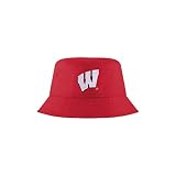 FOCO Wisconsin Badgers Solid Bucket Hat