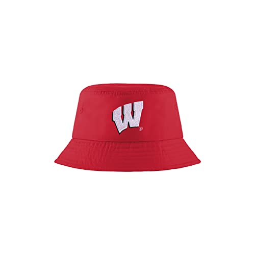 Wisconsin Badgers Solid Bucket Hat