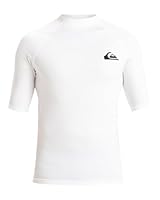 Quiksilver All Time - Kurzärmliger Rashguard mit UPF 50 für Männer Weiß