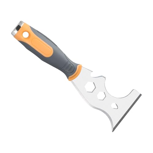 Espátula Rascador Multiusos 16 En 1, Espátula, Espatulas Pladur, Rasqueta, Herramienta para Pintores de Agarre Suave, Ideal para Eliminar Rápidamente Pintura y Papel Tapiz
