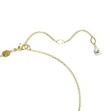 Swarovski Wisiorek Imber, Szlif okrągły, Biały, Powłoka w odcieniu złota