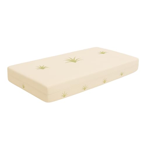 King of Dreams Matelas bébé 70x140 cm Hauteur 15 cm - Tissu avec - Déhoussable Housse...