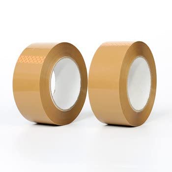 JEWETT 2 Inch 50 Meters, Pack of 2, Brown BOPP Tape Self Adhesive High-Strength Packing Tape Rolls (B0BDNZ7PCT) Amazon Price History, Amazon Price Tracker