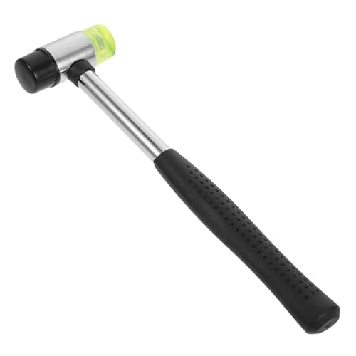 iplusmile Martillo Para Instalación De Azulejos Martillo Para Joyería De Goma De Caras Reemplazo De Martillo De Goma Martillo Para Joyeros Martillo De Instalación Pequeño Acero