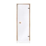 marco de puerta de metal para dinos ark sauna|pino|puerta|vidrio templado|8 mm|seguridad de 70 x 190 cm