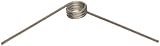 ASR T040-090-187-R .040 Wire dia, .309 O.D., 90 Degree Deflection, 1.375 lbs Torque, RH Wound, Stainless Steel, Torsion Spring ( Pack of 10 )