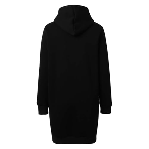 Long Fleece Hoodies For Women Zip Up Hoodie Trendy Casual Oversized Tunic Sweatshirts Fall Winter Jacket Coat Outerwear4