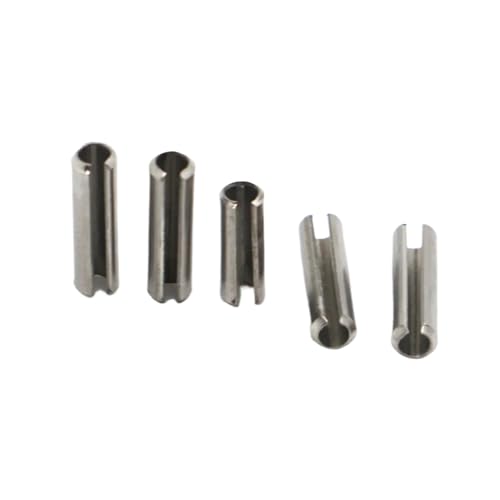 Pasadores de resorte ranurados M1.5-M8 de acero inoxidable 304, kit de 125 piezas para motor 3