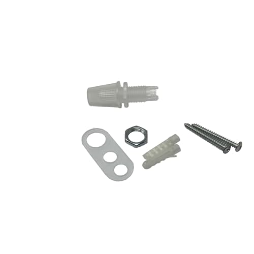 Zylindrische Rosette aus Naturholz Ø 95 mm