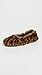 Apparis Women's Magda Leopard Flat Slippers, Leopard, 8 Medium US