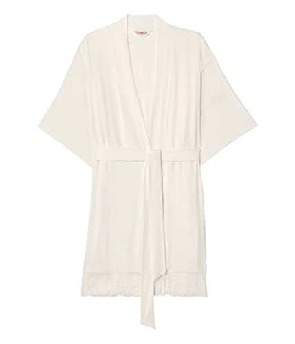 Eberjey Womens Rosalia - The Elevated Everyday Robe Ivory Sm One Size #TOP22