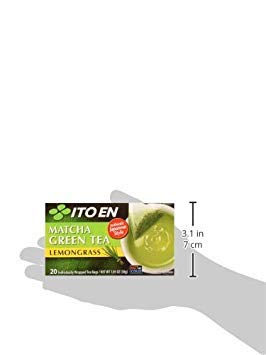 ITOEN, Green Tea, Matcha, Lemongrs, Pack of 8, Size 20 CT