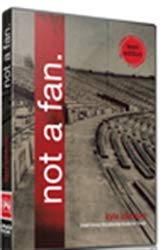DVD not a fan. Small Group Discipleship Study for Teens kyle idleman Book
