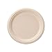 Gumney 50 Pieces Disposable Paper Plates 7 Inch, Eco-Friendly Heavy Duty Leak-Proof Sturdy Biodegradable Paper Plates Tableware for Home BBQ Party Utensils