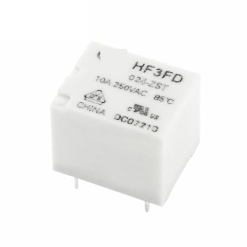 Relé HF3FD-024-ZST con conmutación estable de 10A y aislamiento seguro para placas electrónicas T73