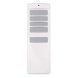 Replacement Remote for Harbor Breeze Ceiling Fan Remote Control, 3 Speed & Light Dimmer with Wall Mount, Compatible with A25-TX001-R1, A25-TX005R, A25-TX007R, A25-TX013, RRTX001R, ZJF-RT01A