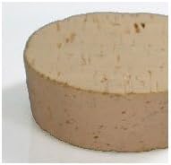WidgetCo Size 50 Jar Cork Stoppers, Standard Grade, Regular Length, Tapered Corks (Qty 10)