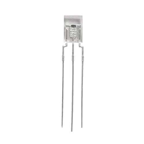WHWRCADV 10 PCS Side Face NPN Bicrystal Phototransistor PT5824C, Photosensor, Photosensitive Receiving Transistor