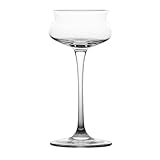 COLLBATH Copa de Cóctel de Cristal 135 Ml para Martini, Vaso Elegante para Mezclar Cócteles, Copa Alta Transparente Adecuado para Hogar, Bares y Celebraciones
