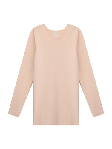 YEAHDOR Kids Winter Warm Top Girls Boys Long Sleeve Thermal Underwear Athletic Base Layers Gymnastic Yoga Workout Top3