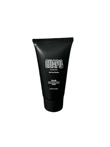 Guapo Skincare - Mens Skincare Routine Facewash Kit, 4 Step Regime Including Face Wash, Facial Scrub, SPF20 Moisturiser and Nightime Lotion - Image 7