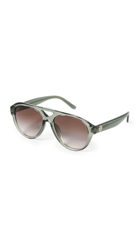 Image of Tory Burch Women's Miller Pilot Sunglasses