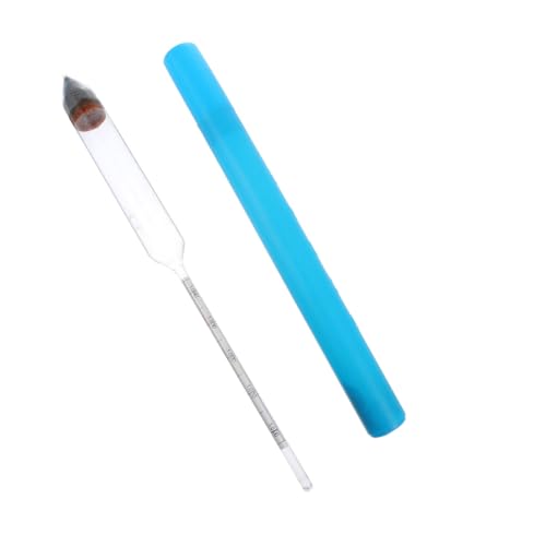 COSMEVIVI 2pcs Hydrometer for Saltwater Aquarium Salt Water Gravimeter Accurate Meter Density Test Tool