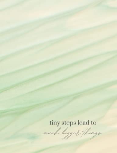 Tiny Steps Lead to Much Bigger Things: Journal Paperback – 13 Jan. 2022