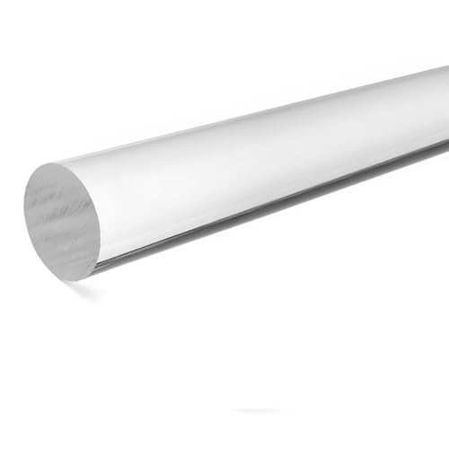 Tige en acrylique transparent anti jaunissement support gâteau