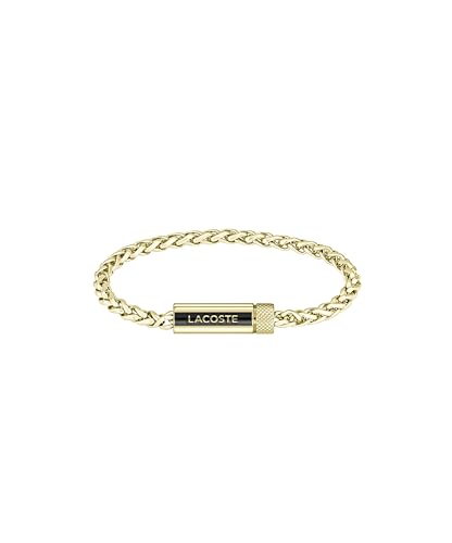 Lacoste Spelt Men's Chain Jewelry Bracelet, Fashionable, for an everyday look