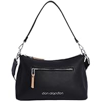 DON ALGODON - Bolso bandolera mujer - Bolso mujer bandolera - Bolsos bandolera mujer - Bolso mujer bandolera casual gran capacidad cierre de cremallera