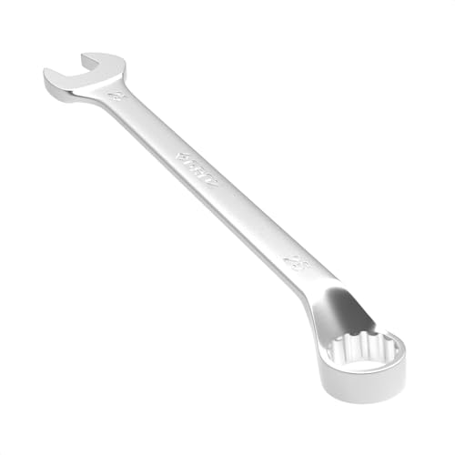 Image of Groz Deep Offset Combination Spanner 254mm, Length 343mm | Smooth Mat Finish | DIN 3114B | CSP /OF /SF /25G