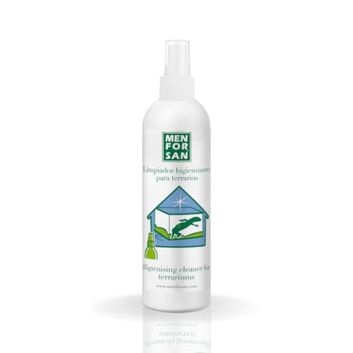 MENFORSAN Limpiador Higienizante para Terrarios, Desinfecta y Desodoriza, elimina bacterias que causan mal olor, Limpieza de suelos y cristales, 250 ml