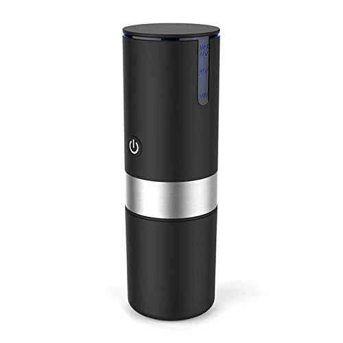 XAMIO Cafetera Espresso Portátil Para Coche, Hogar De Acero Inoxidable Máquina De Café Automática Con Copa, Casa Pequeña…