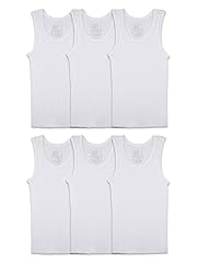 Tank - Toddler - 6 Pack - White