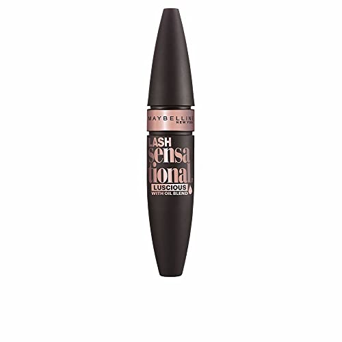 Maybelline New York, Máscara de Pestañas Volumen, Lash Sensational Voluptuous, Negro, 9,5 ml