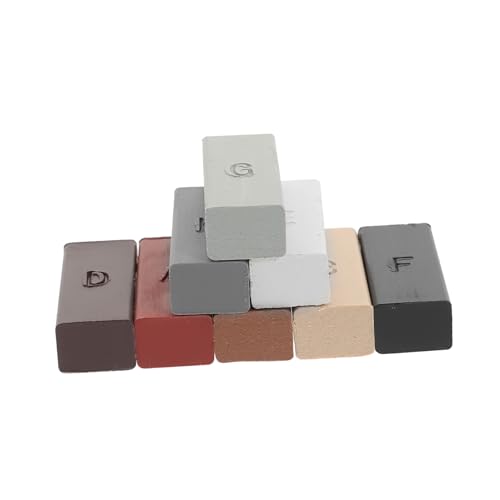 IWOWHERO Kit de Reparación de Suelo con Cera de Colores para Rellenar Grietas y Arañazos Laminados y Baldosas Incluye Masilla para Restaurar Daños Cocina y Muebles