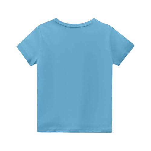 Toddler Back to School Shirt Kids Boys Girls First Day of Preschool Tshirt Youth Cute (a-Light Blue, 12-13 Years)2