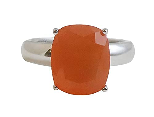 Bague cornaline argent, le cadeau idéal et original pour femme créative