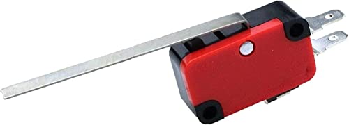 Micro rupteur fin de course V-153-1C25 à levier long droit SPDT pour automatisme - 6