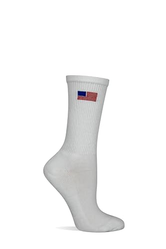 USA Socks–Men & Women Athletic Pickleball Running Sports Socks–American Patriotic Design 1 Pair Pack4