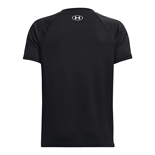 Image of Under Armour Boys' Tech Hybrid Printed Fill Short-Sleeve T-Shirt