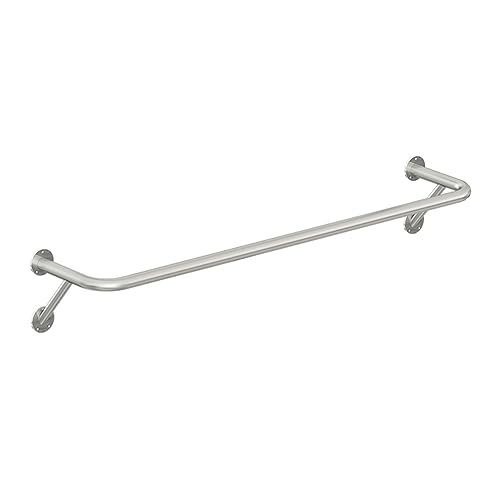 Perchero de pared para exhibición en boutiques y vestidores modernos