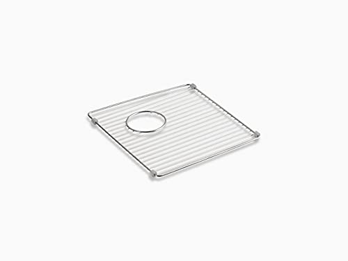 Rejilla para lavabo derecha Kohler Brookfield acero inoxidable miniatura 4