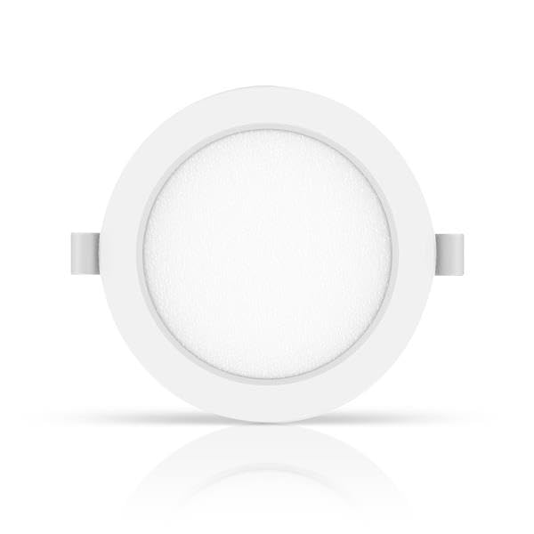 Aigostar 12W Downlight LED Techo Empotrable, 4000K Luz Natural, 1400LM, Φ145-155mm, Foco Empotrable LED Techo para Sala de Estar, Dormitorio, Cocina, Blanco, Cuadrado, 12 Uds